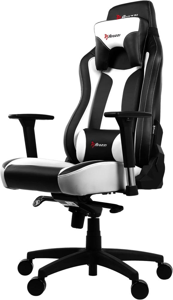 Arozzi Gaming Stuhl VERNAZZA schwarz/weiß Bild 1