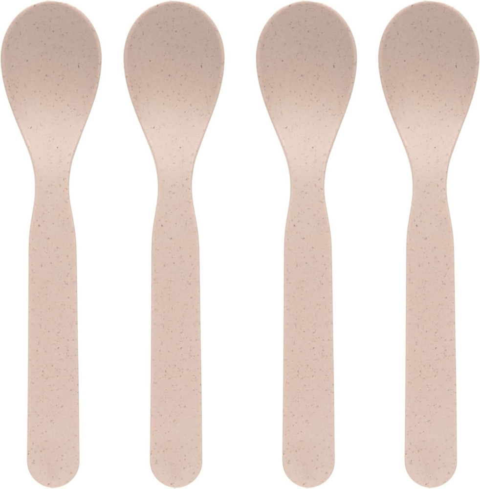 Laessig Cellulose Uni Löffel Set Powder Pink Rosa Bild 1