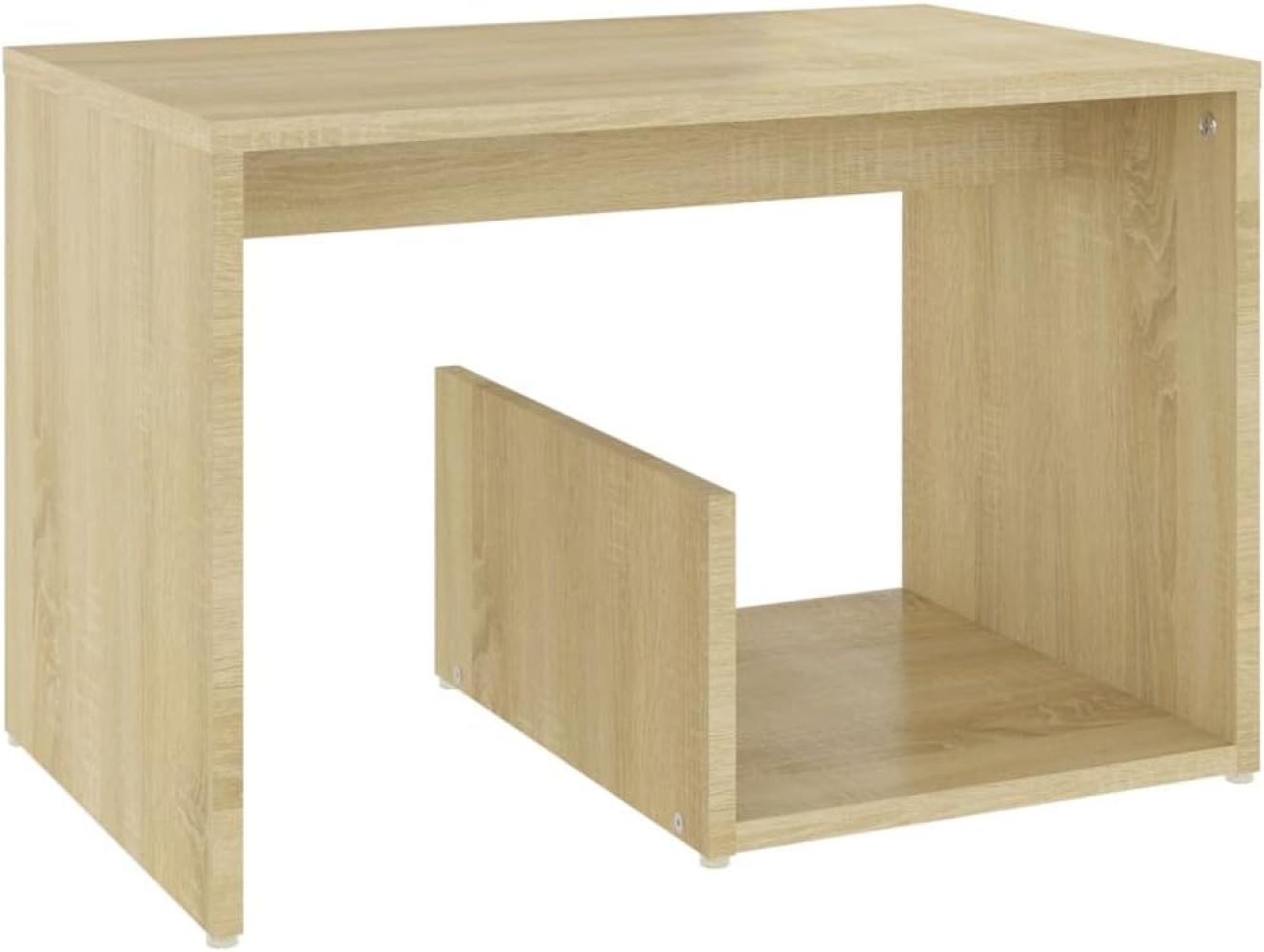 vidaXL Beistelltisch Sonoma-Eiche 59x36x38 cm Holzwerkstoff 806699 Bild 1