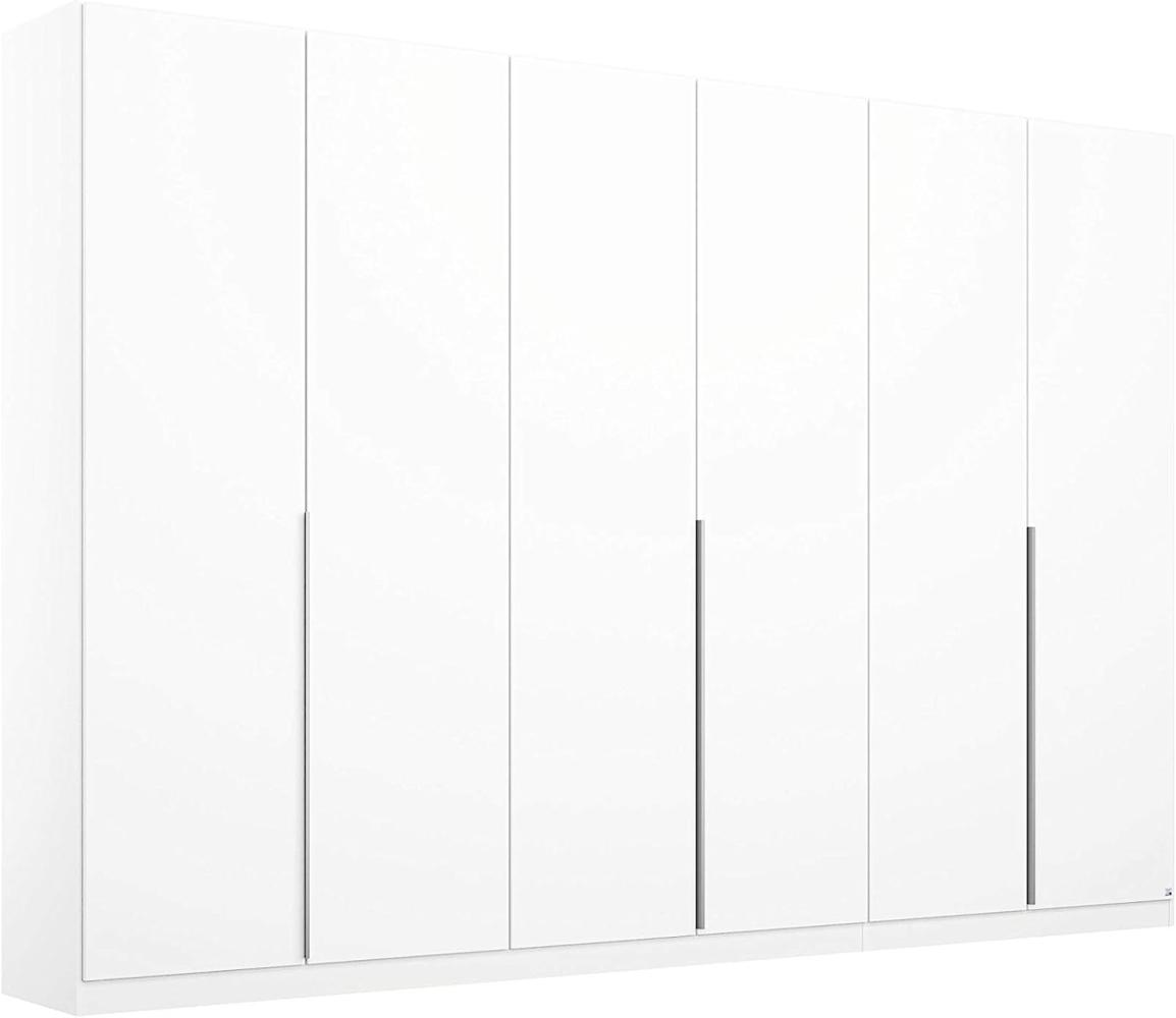 Rauch Möbel Alabama Schrank Kleiderschrank Drehtürenschrank Weiß 6-türig inklusive Zubehörpaket Basic 3 Kleiderstangen, 6 Einlegeböden BxHxT 271x229x54 cm Bild 1