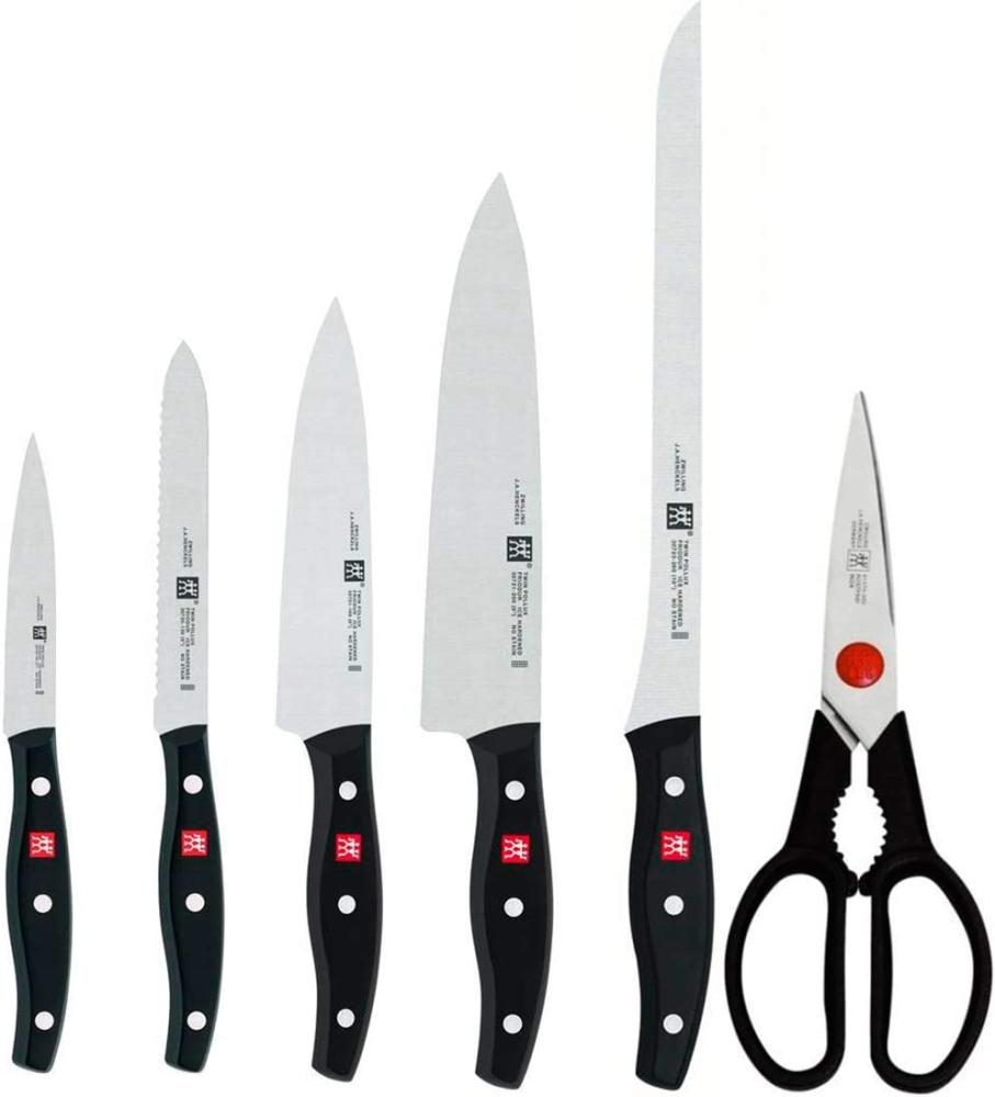 Zwilling Pollux Zwillinge – Set 5 DOMESTIQUES Universalmesser Schere, Farbe schwarz Bild 1