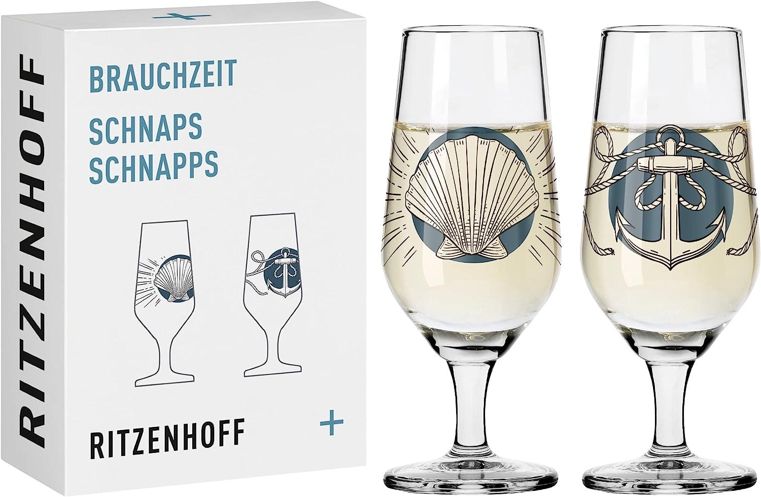 Ritzenhoff 3871001 Schnapsglas-Set #1, #2 BRAUCHZEIT Philip Harris 2023 Bild 1