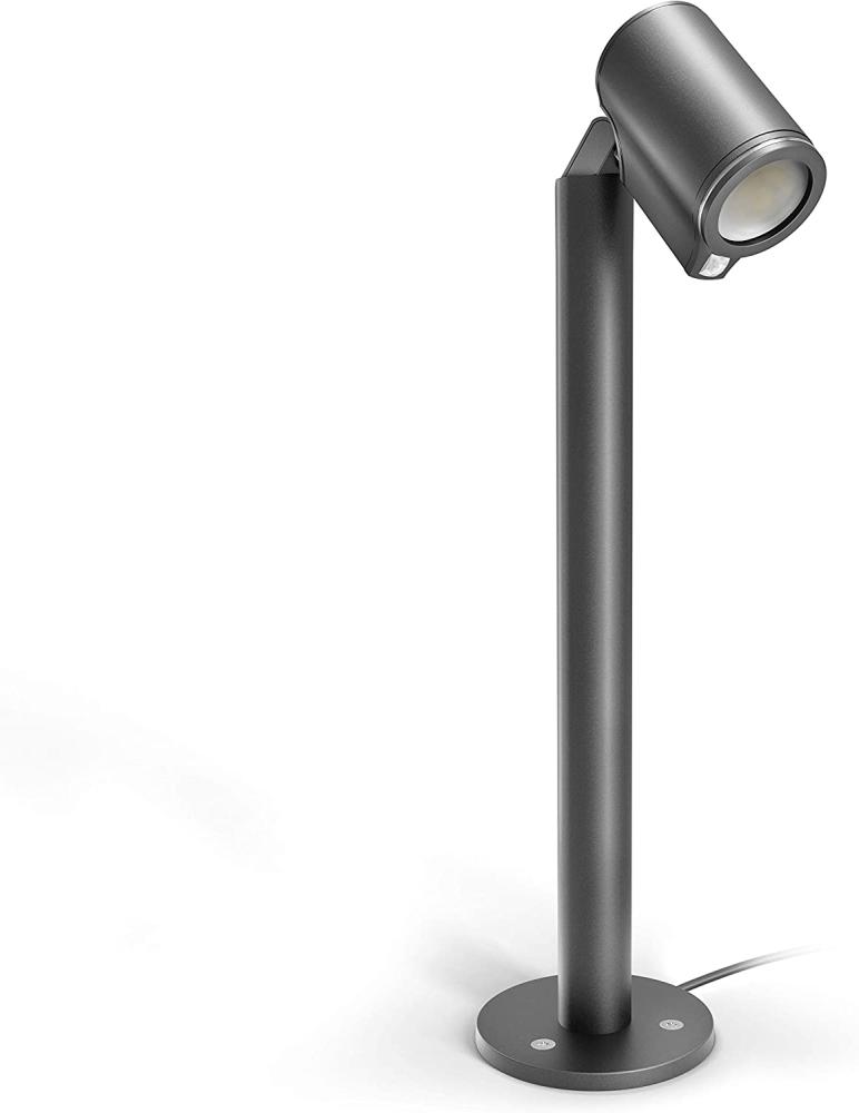 LED-Wegeleuchte Spot Way SC anthrazit, mit 90° Bewegungsmelder, per App bedienbar, vernetzbar, Aluminium, inkl. GU10-Leuchtmittel, 7,9 W Bild 1