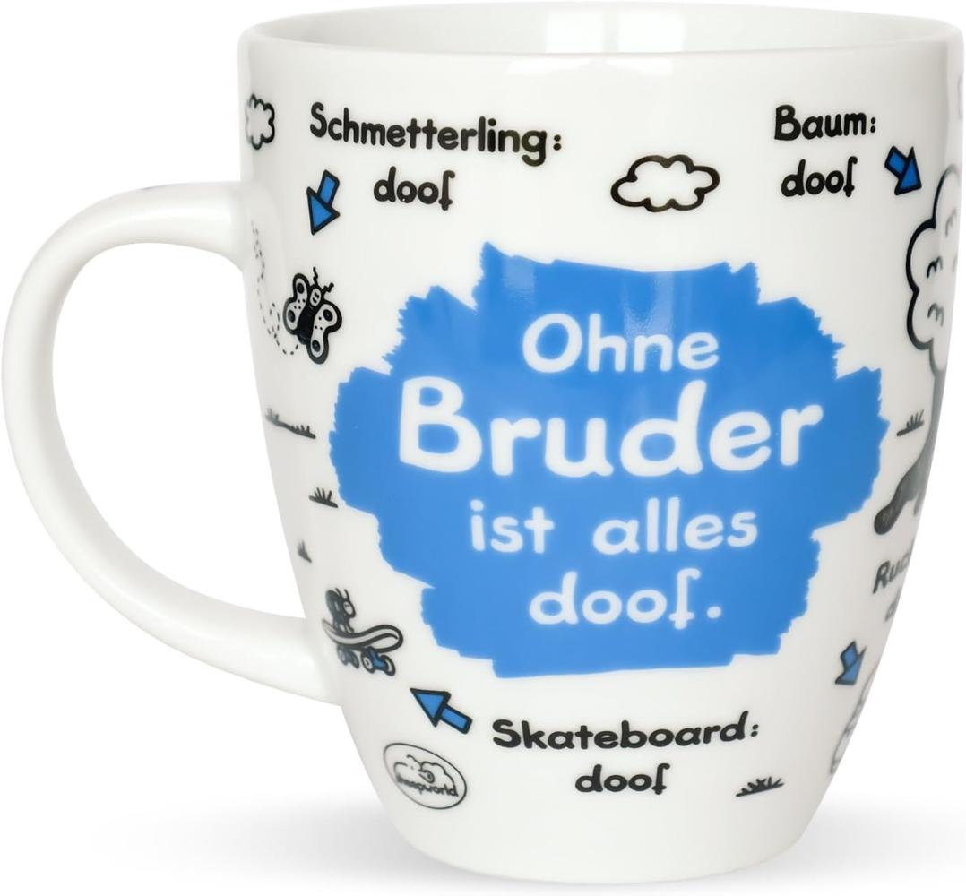 Tasse Ohne Bruder ist alles doof Bild 1