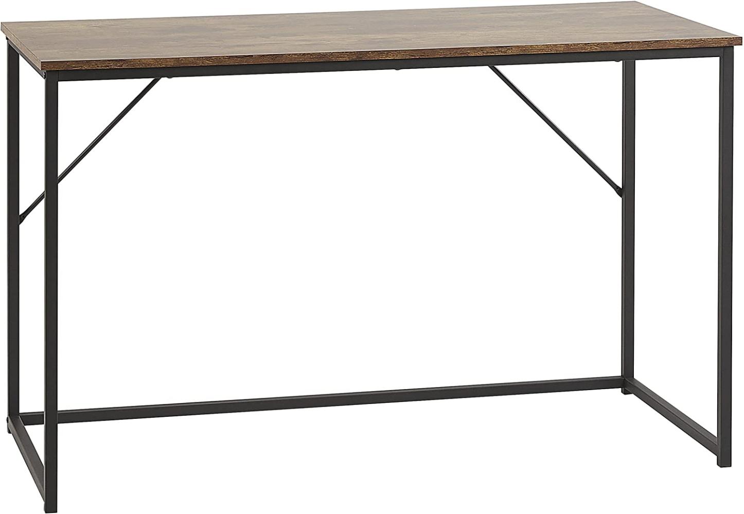 Schreibtisch 120 x 55 cm Dunkler Holzfarbton PEMBRO Bild 1