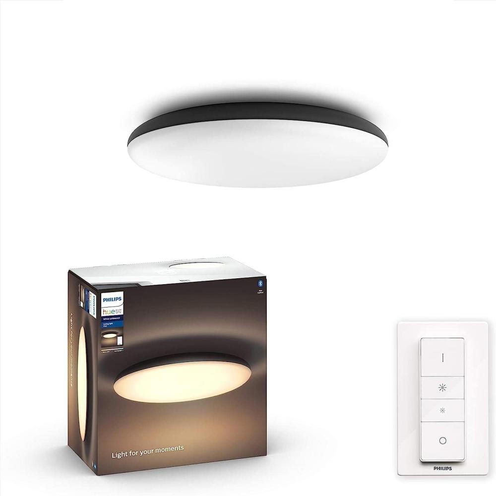 Philips Hue Cher Plafond Ceiling Light - Black Bild 1