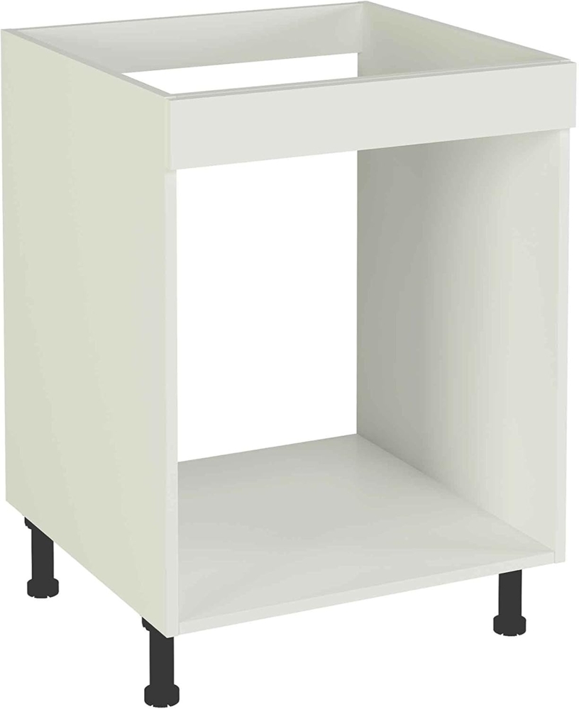 HOGAR24 ES - Niedriger Backofenschrank, weiß, Maße: 85 x 60 x 58 cm Bild 1