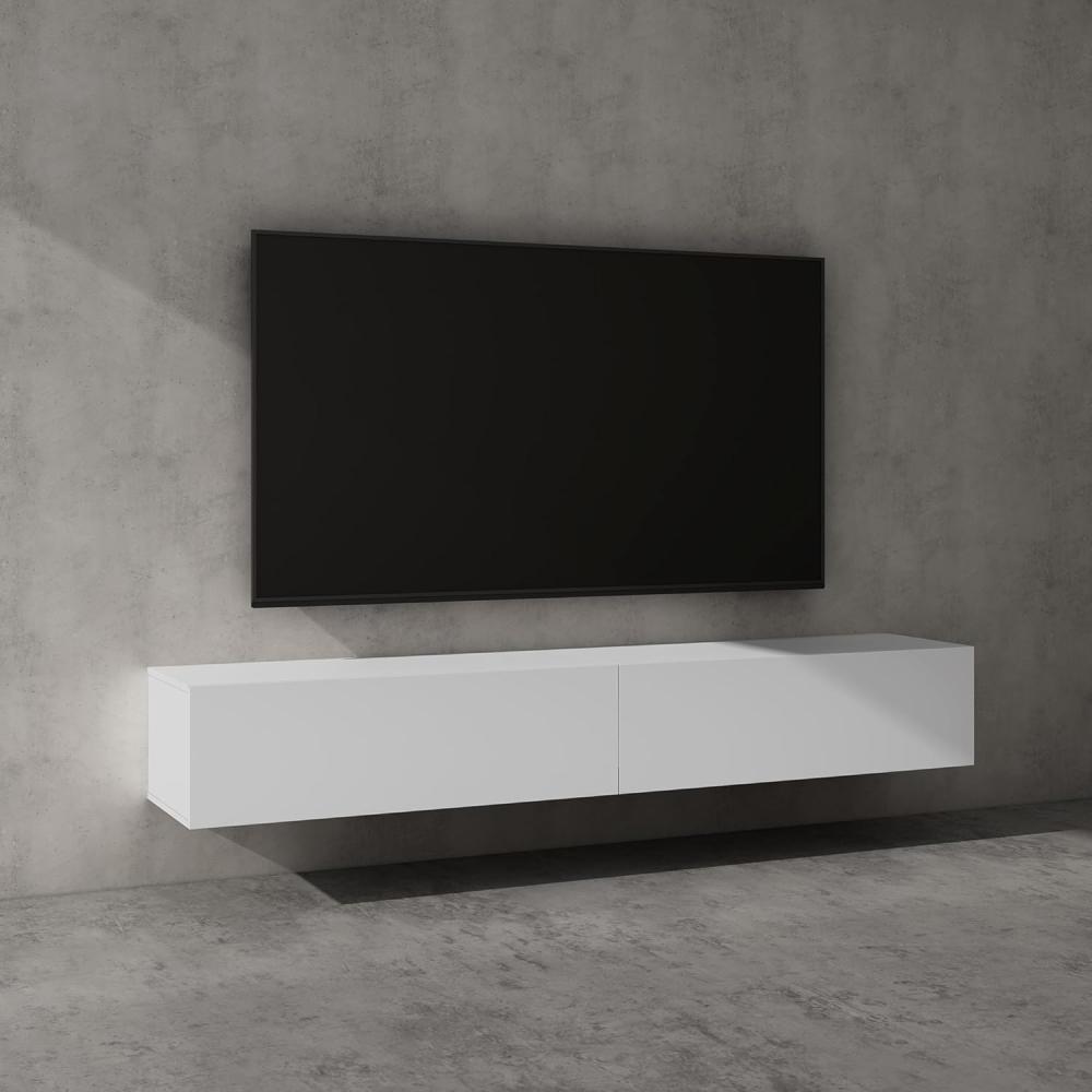 doporro Lowboard TV Schrank Wohnzimmer Fernsehtisch TV-Tisch Modern TV-Lowboard F02 Bild 1