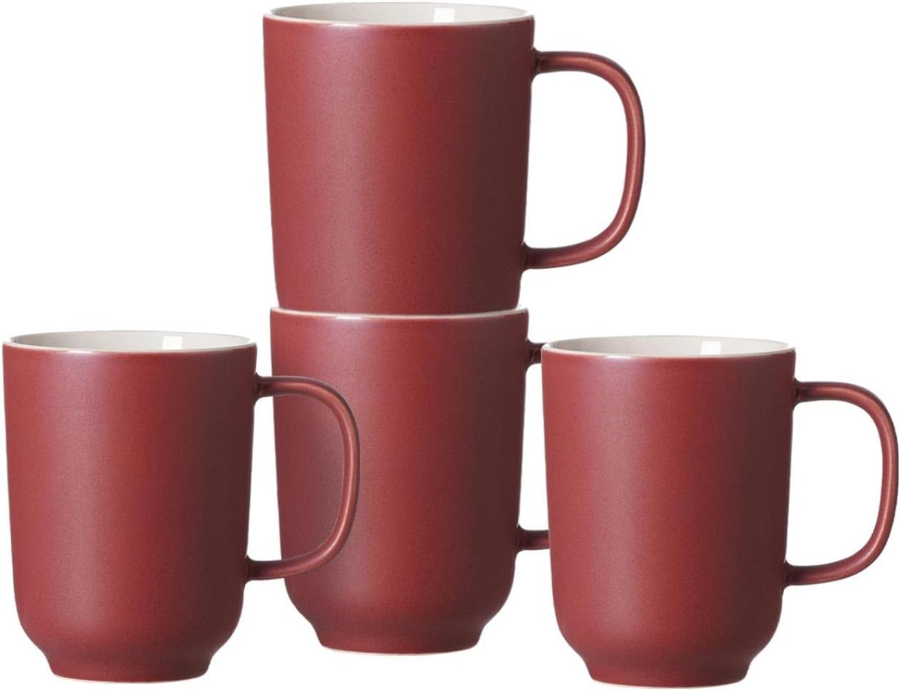 Ritzenhoff & Breker Kaffeebecher Jasper, Kaffee Becher, Tasse, Steinzeug, Berry / Beere, 285 ml, 420319 Bild 1