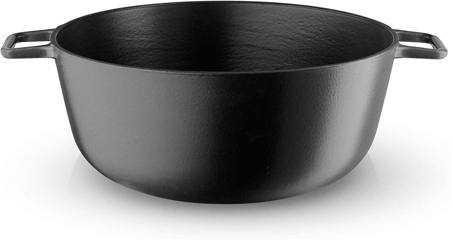 Eva Solo Bräter, Gussbräter, Schmorpfanne, Kasserolle, Kochen, Kochgeschirr, Schwarz, Gusseisen, Ø 32 cm, 8 L, 216440 Bild 1