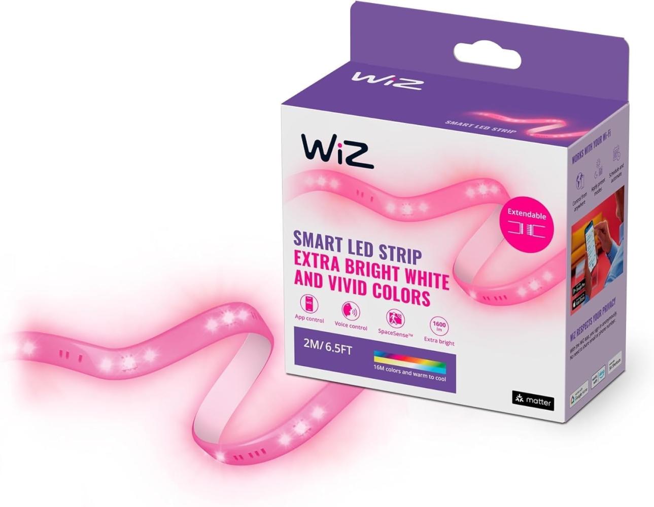 WiZ LED strip starter kit 2m Bild 1