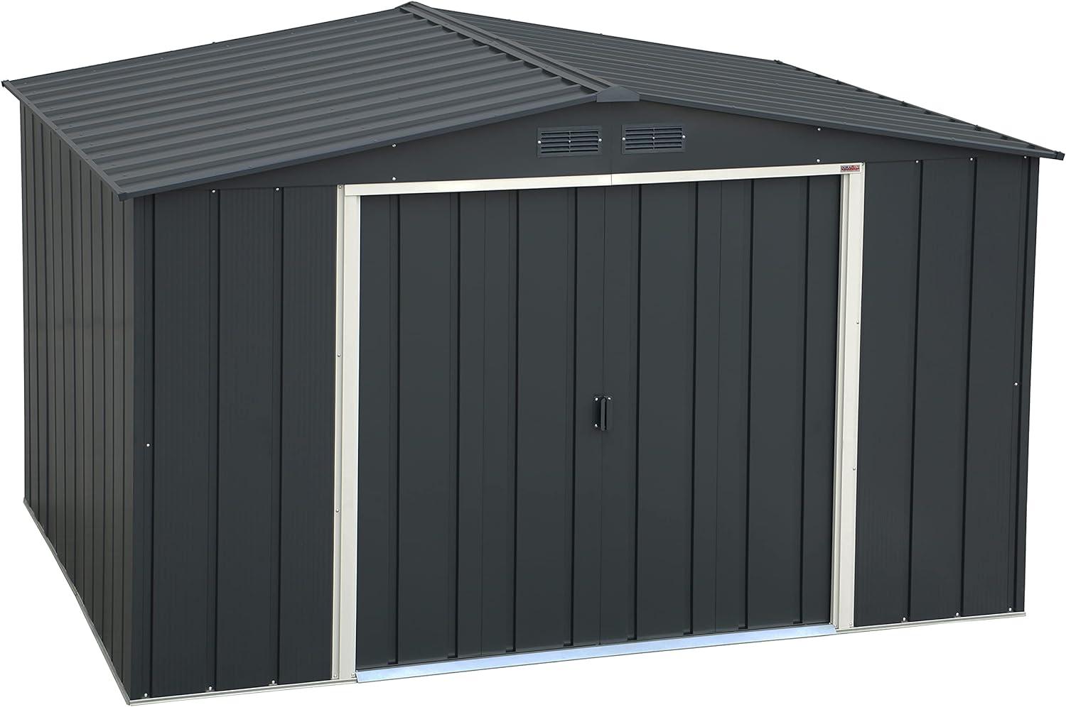 Tepro Metallgerätehaus Eco Shed 322,1x242,2x196,1cm Gerätehaus Geräteschuppen Bild 1