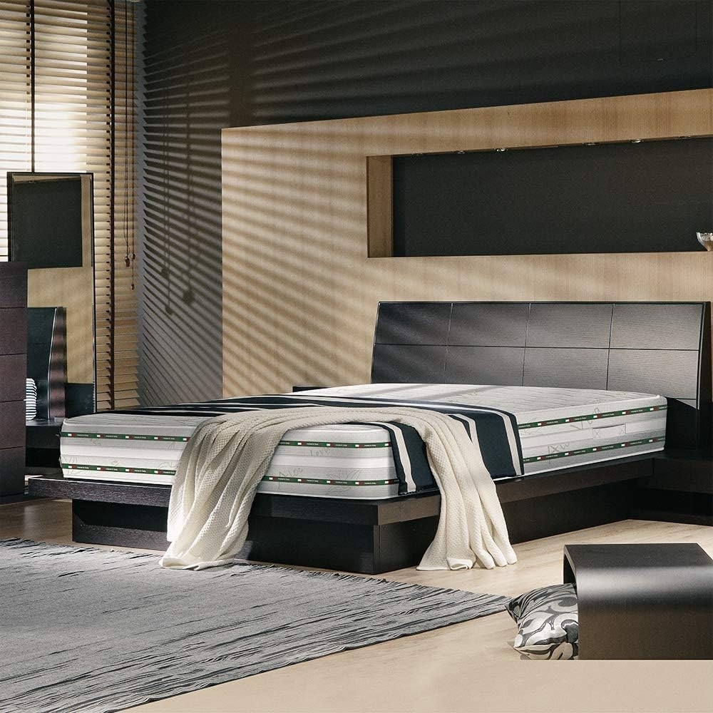 miasuite i sogni italiani Matratze 90x190 Höhe 25 cm, Dreischichtige - Memory, Abziehbar, Aloe Vera | Piuma Bild 1