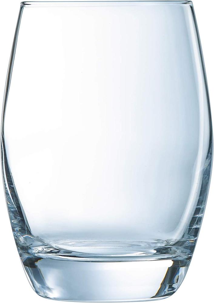 Arcoroc ARC H4623 Maléa Trinkglas, Wasserglas, Saftglas, 300ml, Glas, transparent, 6 Stück Bild 1