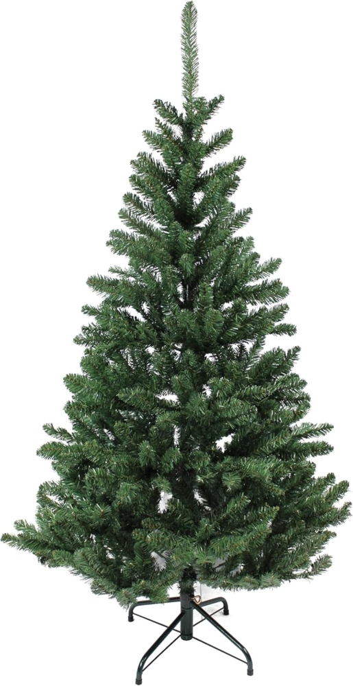 Arnusa Künstlicher Weihnachtsbaum Tannenbaum Christbaum Klappbar mit Metall-Ständer, Edeltanne, sehr realistisch, einfache Montage Bild 1