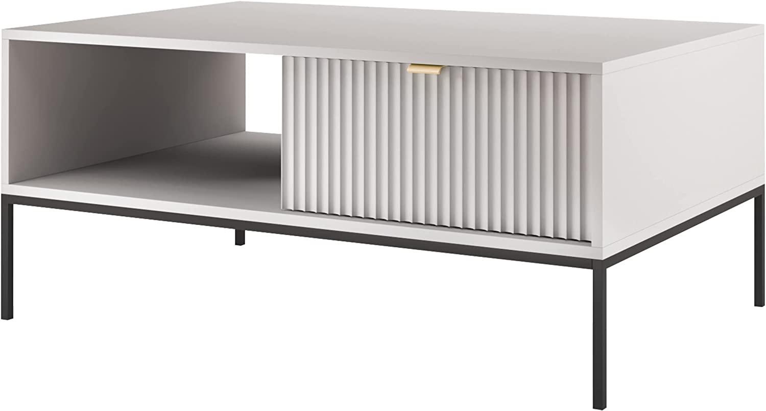 Couchtisch Sivone L104 (Farbe: Grau) Bild 1