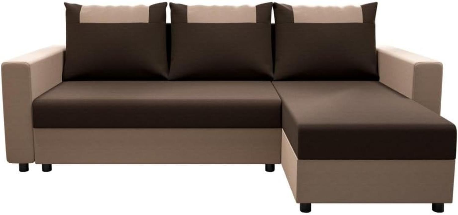 Ausziehbares Ecksofa COOPER, 233x138, rainbow 15/rainbow 22 Bild 1