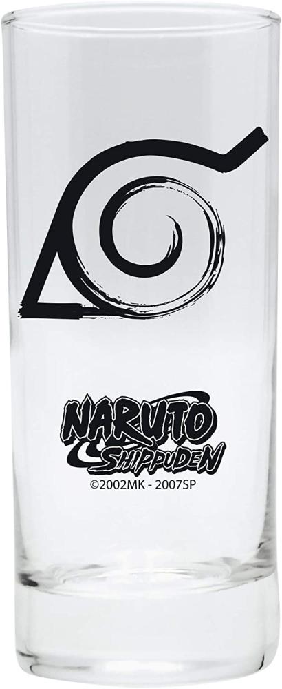 Naruto Konoha 290ml Glas Bild 1