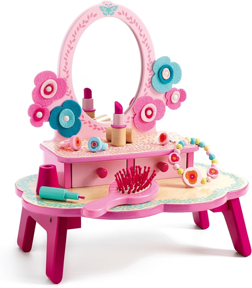 ROLLENSPIEL FLORA SCHMINKTISCH FLORA DRESSING TABLE VON DJECO Bild 1