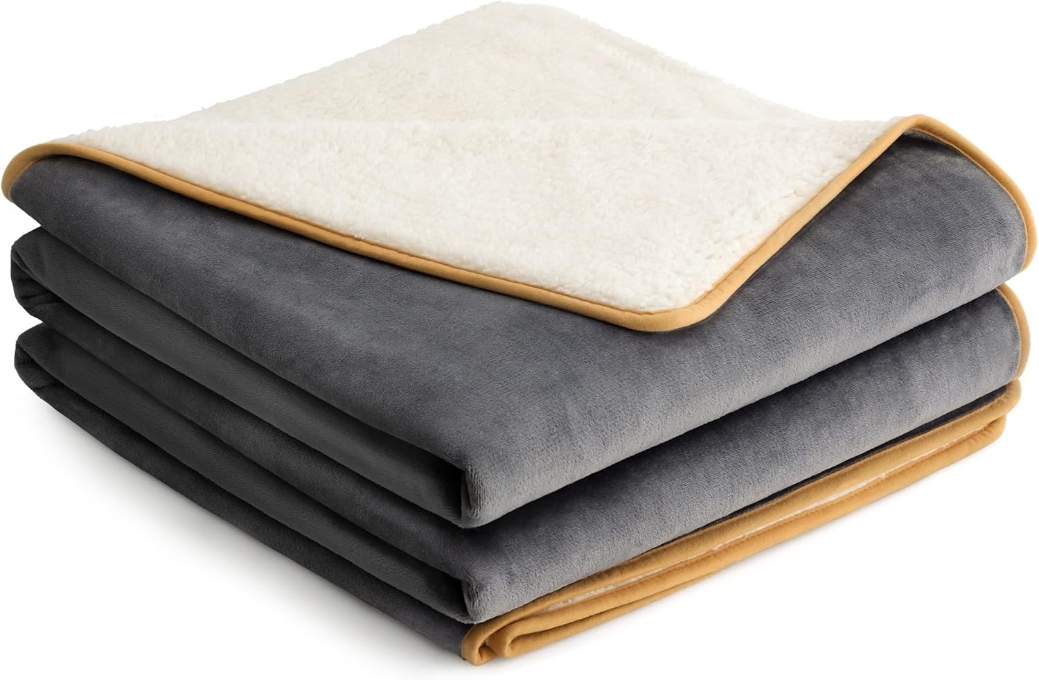 Lesure wasserdichte Hundedecke Grosse Hunde - 274x218 cm waschbar Hundedecke Outdoor, Fleece Sofaschutz Decke groß, Katzendecke flauschig für Couch, Grau Bild 1