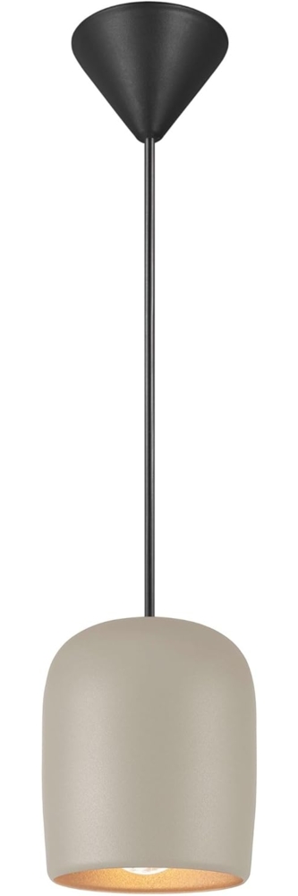 Nordlux NOTTI 10 Pendelleuchte grau E27 dimmbar 10 x 10 x 12 cm Bild 1