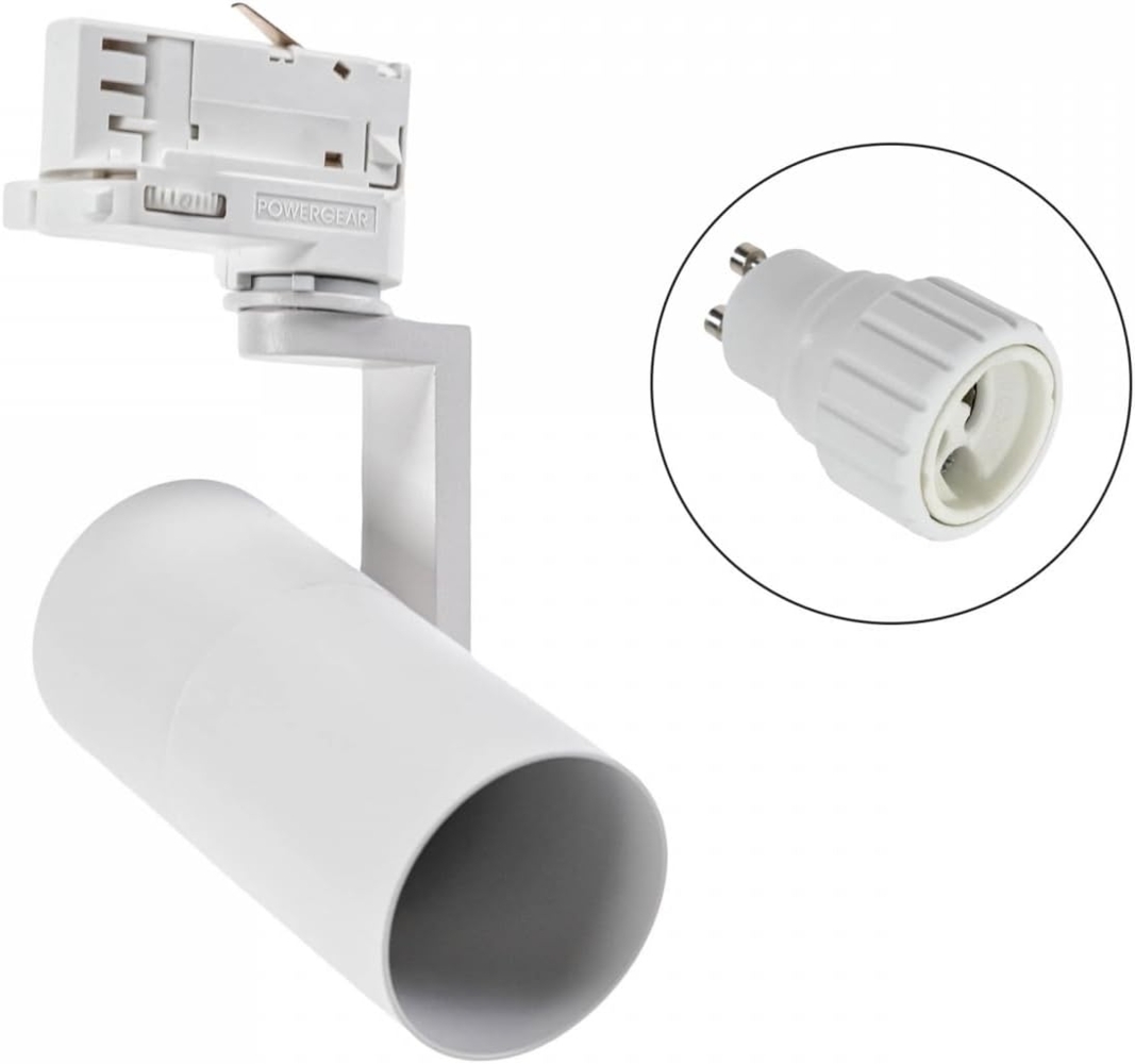 GU10 Strahler ''Madara Mini II'', 250V, IP20, 56,5x121x172mm, weiß Bild 1