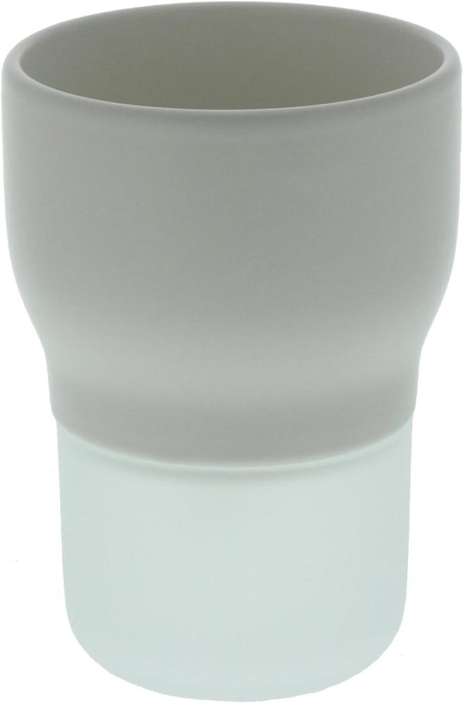EVA SOLO 568145. 0 Kräutertopf, Selbstbewässerung, Sichtbarer Wasserstand, Ø 9 cm, Glas-Keramik, Chalk White, Weiß, 568145, 17, 6x12,4 cm Bild 1