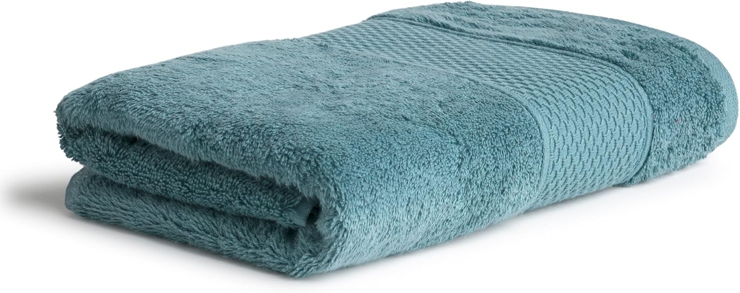 Möve Handtuch Pure Luxury, (1-St), Handtuch mit Mesh-Bordüre, 100% Ägyptischer Baumwolle Bild 1