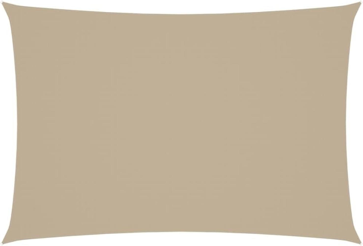 vidaXL Sonnensegel Oxford-Gewebe Rechteckig 2,5x4,5 m Beige 135153 Bild 1