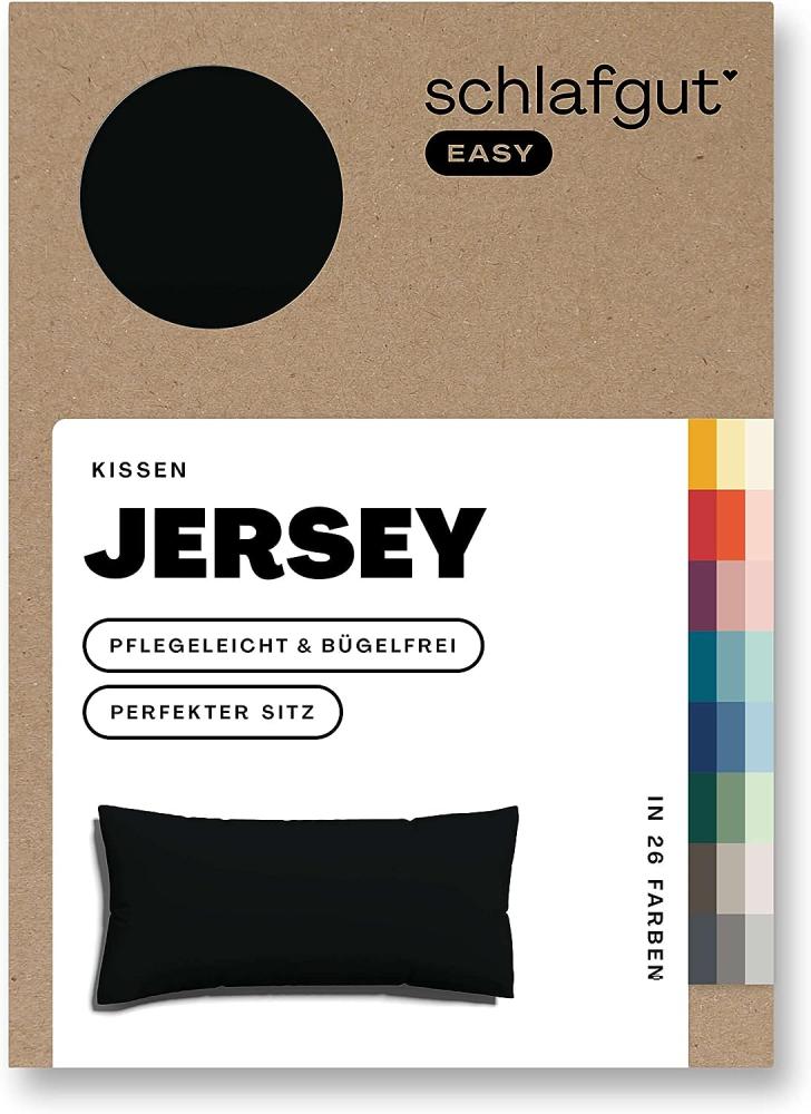 Schlafgut Kissenbezug EASY Jersey, (1 Stück), Kissenhülle mit Reißverschluss, weich und saugfähig, Kissenbezug Bild 1