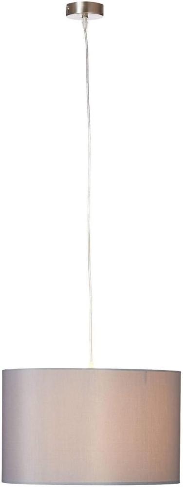 Pendellampe, Höhe flexibel, Metall, grau, H 100cm, CLARIE Bild 1
