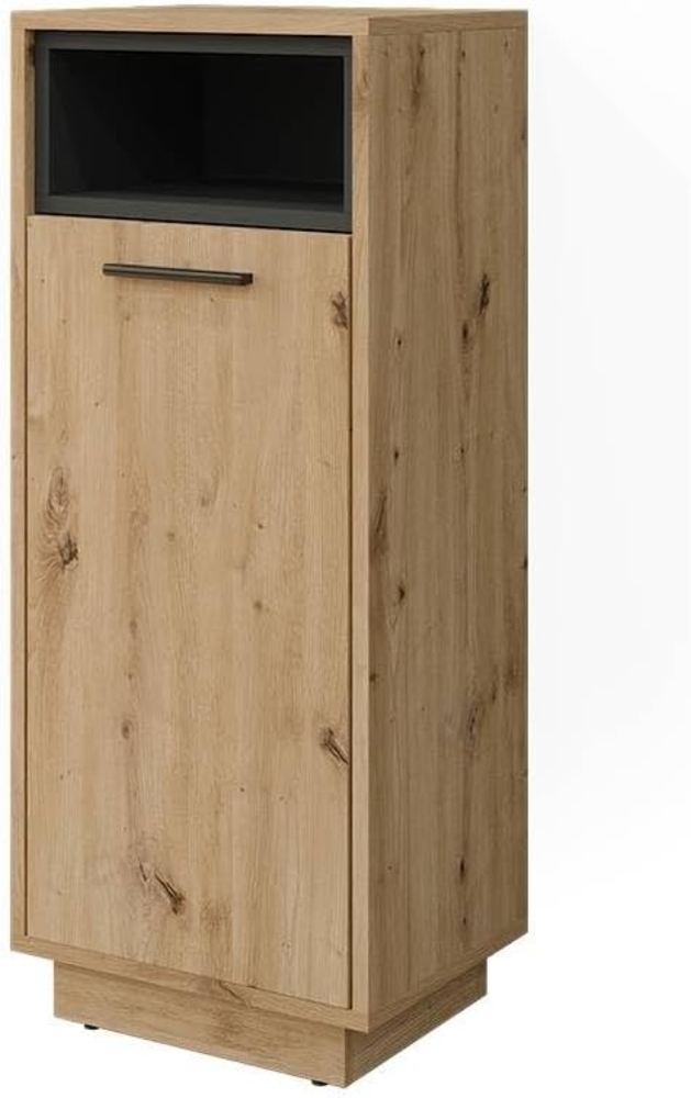 Midischrank Beatrice Artisan-Eiche 38 x 93 cm Vicco Bild 1