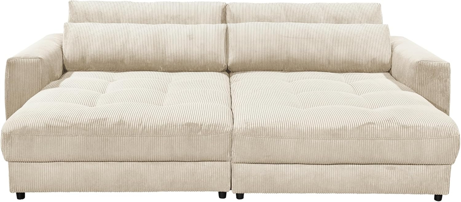 XXL Loveseat Barura - Dein neuer Lieblingsplatz in Cord-Stoff Bild 1