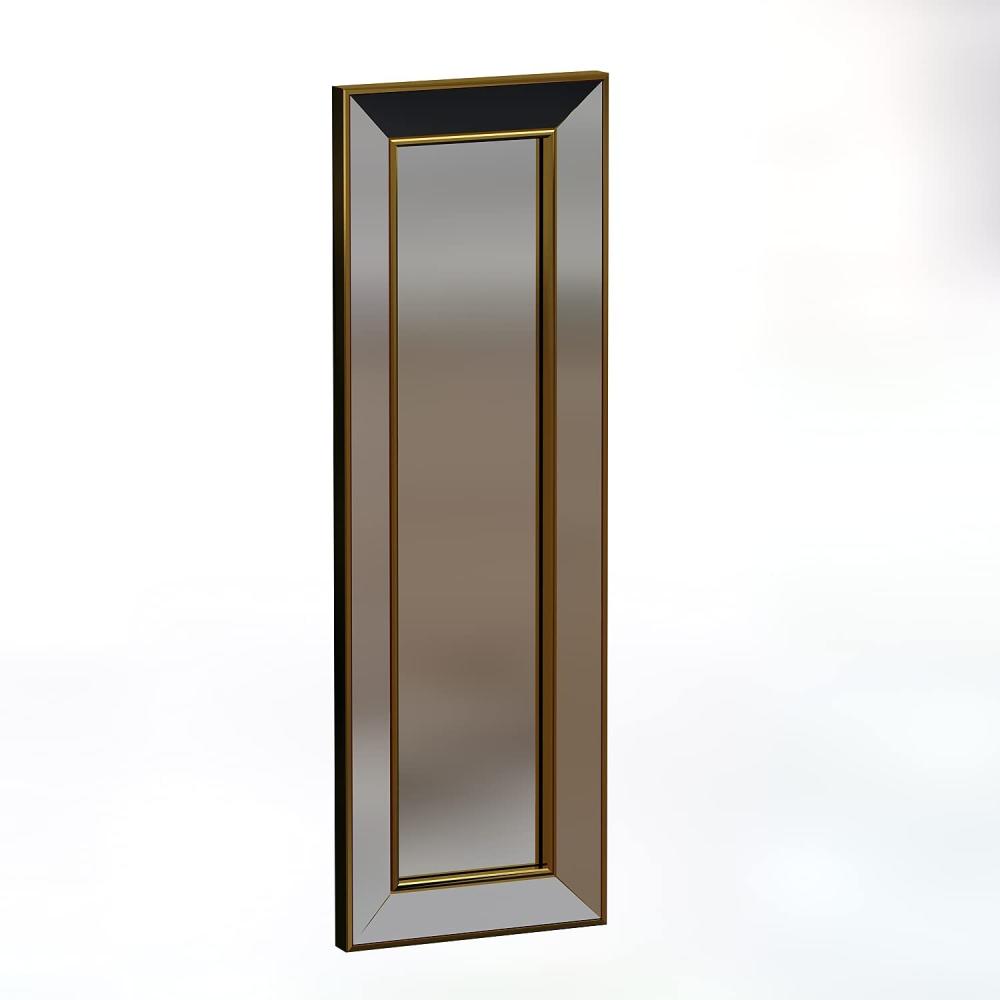 Spiegel Becomin 2er 30x90 cm Gold Bild 1