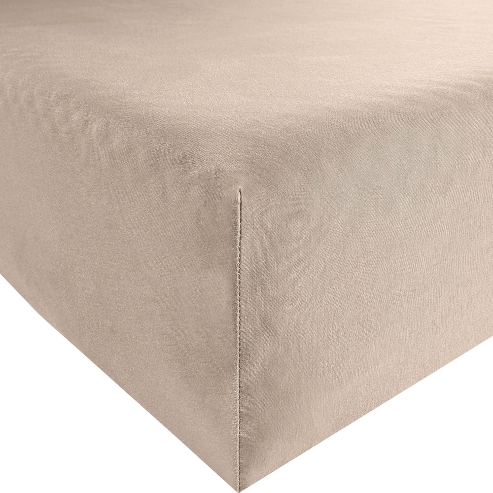 Formesse Bella-Donna Jersey Spannbettlaken|140x200 - 160x220 cm| champignonFormesse Bella-Donna Jersey Spannbettlaken Bild 1