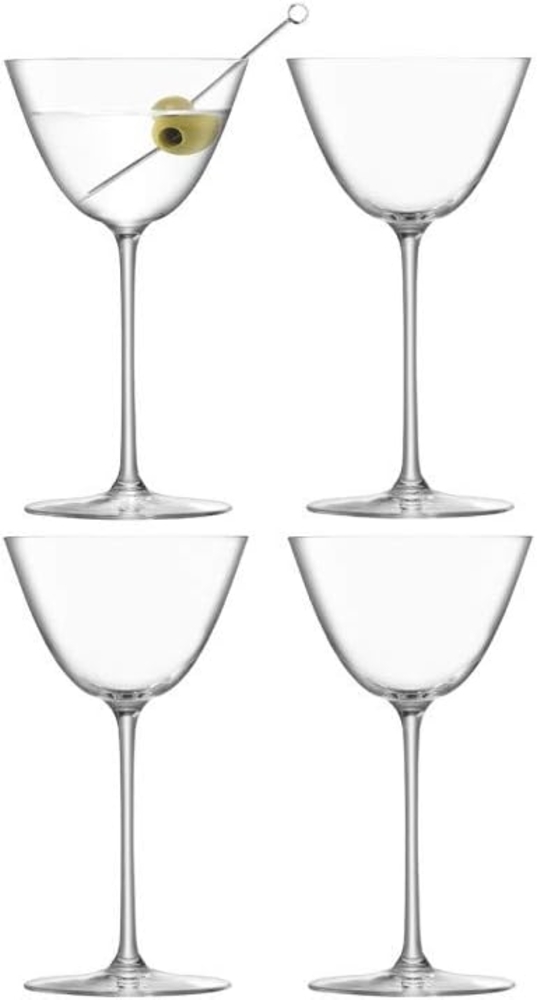 LSA International G1619-07-301 Borough Martini-Glas, 195 milliliters Bild 1