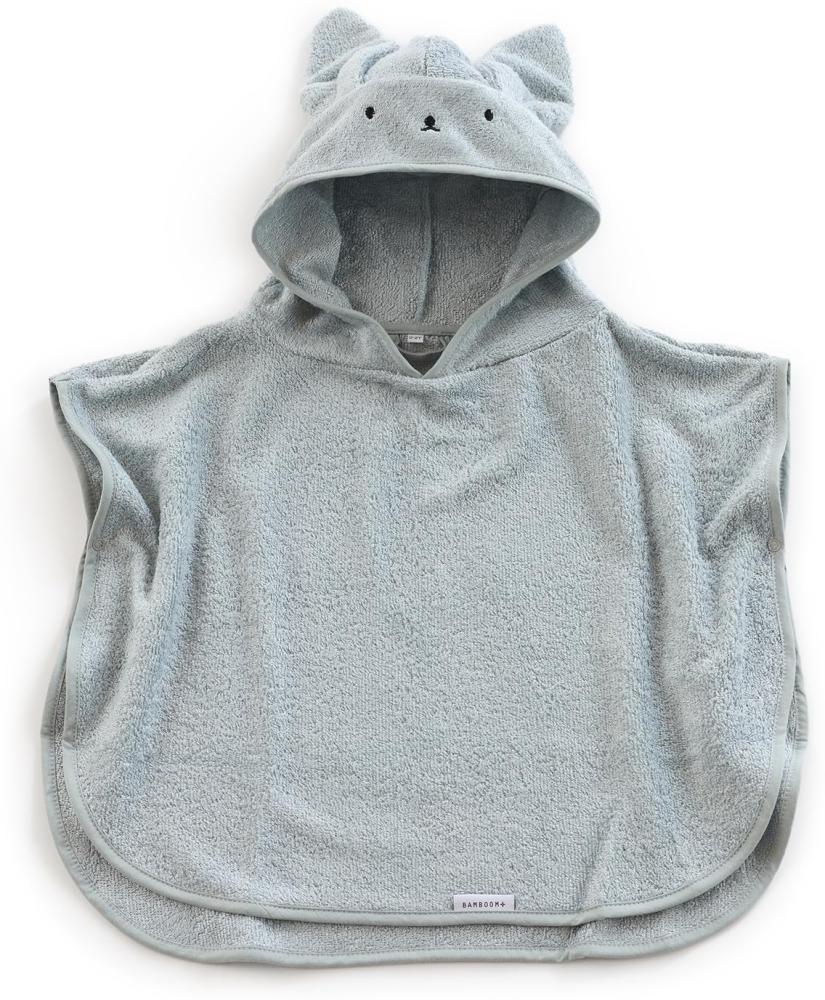 Bamboom Poncho Ice Blue Blau Bild 1