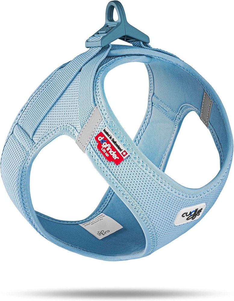 Vest Harness curli Clasp Air-Mesh SkyBlue 2XS Bild 1