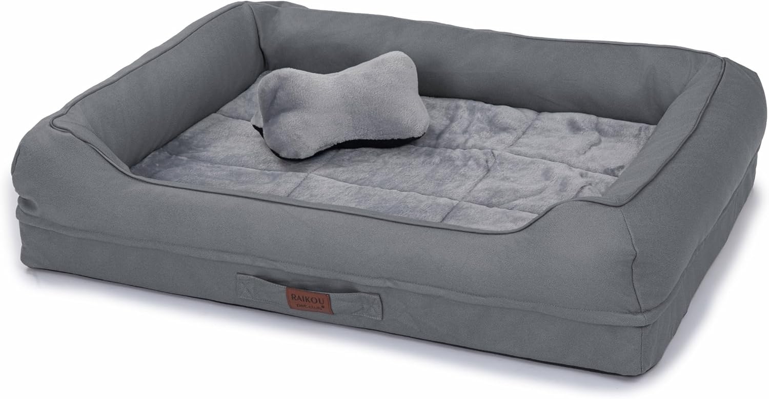 RAIKOU Hundematratze Tierbett / Hundekissen / Hundesofa / Hundmatte / Hundekissen / Weich Bild 1