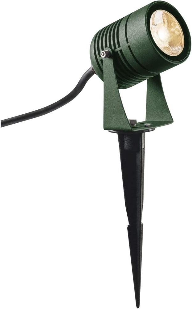 SLV LED SPIKE, LED Outdoor Erdspießleuchte, grün, IP55, 3000K, 40° - Stand-, Wand- und Deckenleuchten (Outdoor) Bild 1