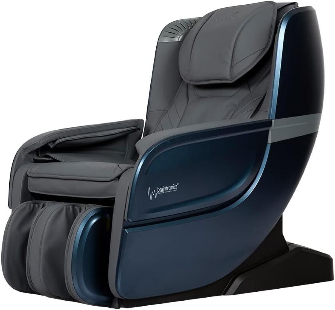 Casada EcoSonic Massagesessel - Kunstleder - Grau-Blau Bild 1