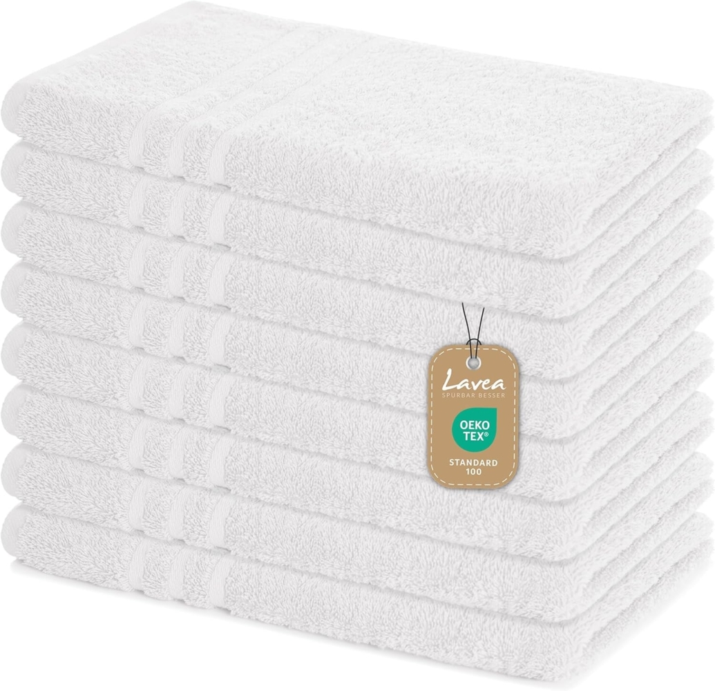 Lavea Handtuch Set Elena, Baumwolle (Set, 8-St), einzigartig weiche Frottee Handtücher für jeden Hauttyp geeignet Bild 1