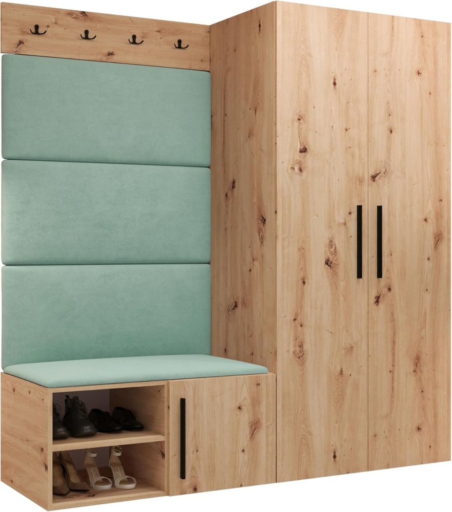 Garderoben-Set Mapreni I (Farbe: Artisan Eiche, Manila 11) Bild 1