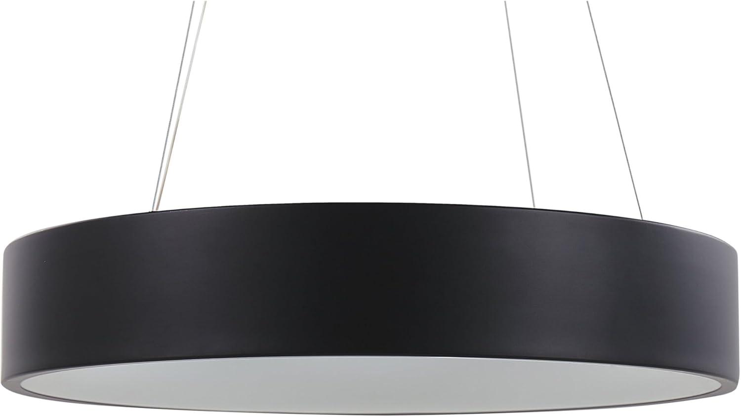 Hängeleuchte LED Metall schwarz Ringform LENYA Bild 1