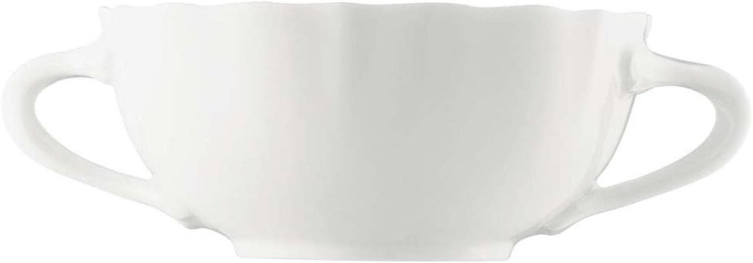 Suppen-Obertasse Maria Theresia Weiss Hutschenreuther Suppentasse - Mikrowelle geeignet, Spülmaschinenfest Bild 1