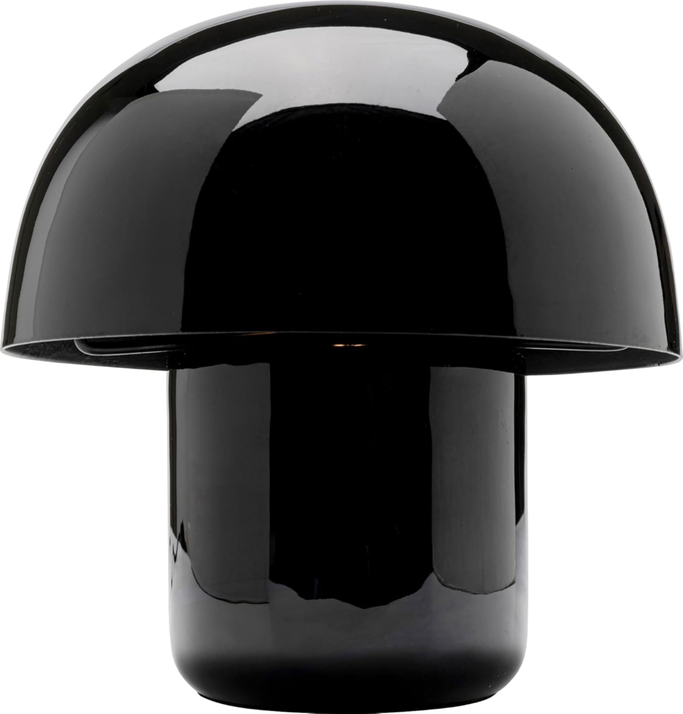 Kare Design Tischlampe Mushroom Schwarz, Metall, Moderne Tischleuchte, Pilzlampe, Schreibtischlampe, Büro, Wohnzimmer, Schlafzimmer, Office, keine Leuchtmittel inklusive, 20 x 20 x 20 (HxBxT) Bild 1