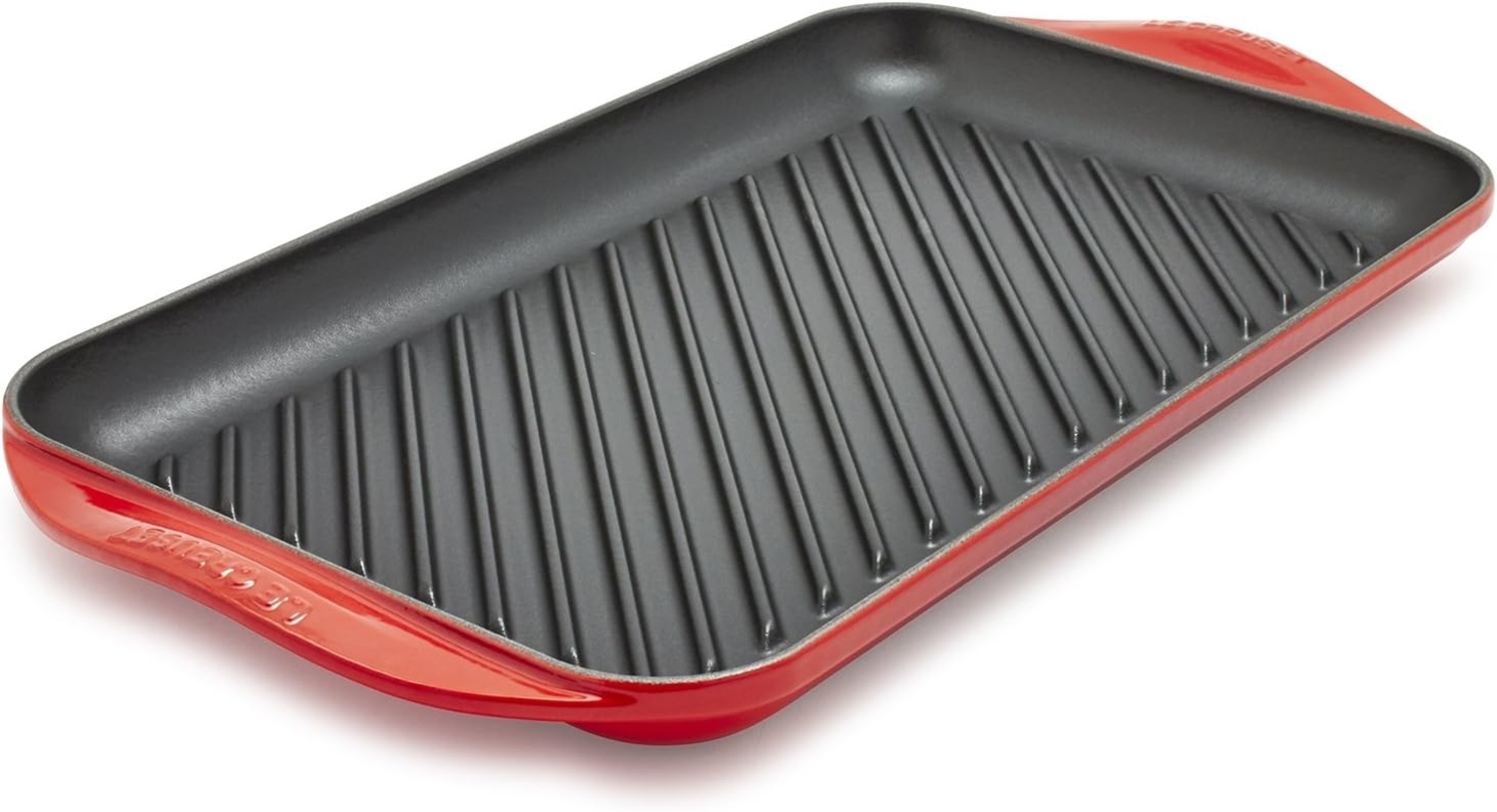 Le Creuset Grillplatte extragroß kirschrot Bild 1