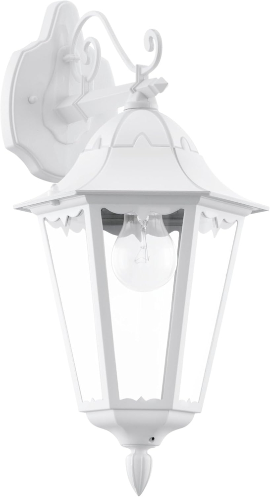 Eglo 93445 Aussenleuchte NAVEDO weiß, E27 max. 1X40W Bild 1