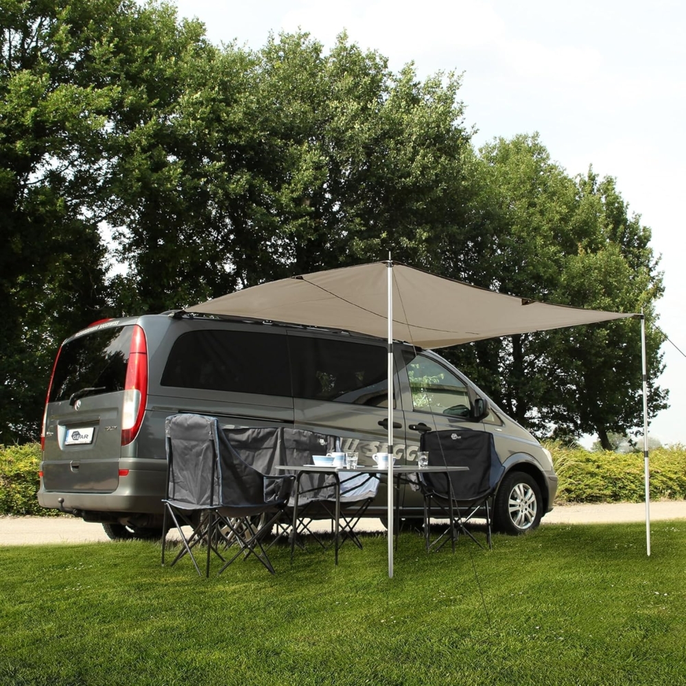 yourGEAR Sonnensegel your GEAR Motorhome Cotton Tarp TC 260 x 240 Sonnensegel für Bus Auto Bild 1