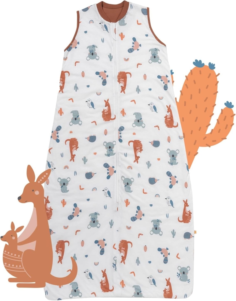 schlummersack Schlafsack Baby Sommer 90 cm dünn Känguru | Babyschlafsack Frühjahr Sommer 1. 0 Tog 1 Tog Baby Schlafsack Sommer | Sommer Schlafsack Baby Baumwolle Frühjahr Bild 1